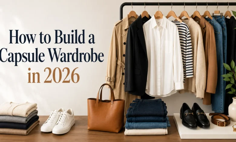 How to Build a Capsule Wardrobe in 2026 with neutral clothing essentials, minimalist fashion pieces, and timeless wardrobe basics for every budget.
