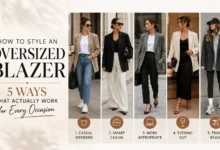 How to Style an Oversized Blazer 5 Ways That Actually Work for Every Occasion