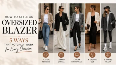 How to Style an Oversized Blazer 5 Ways That Actually Work for Every Occasion