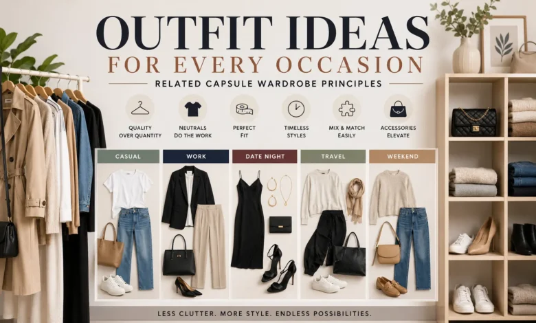 Outfit Ideas for Every Occasion – Capsule Wardrobe Principles
