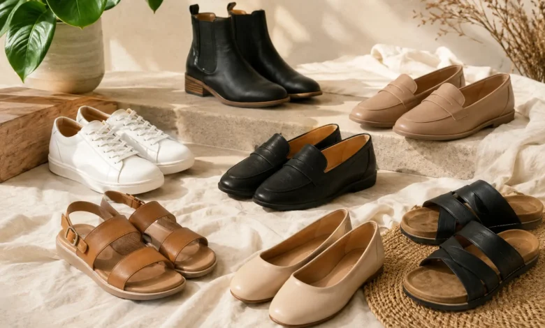 Bared Footwear shoes and sandals collection showcasing stylish supportive footwear