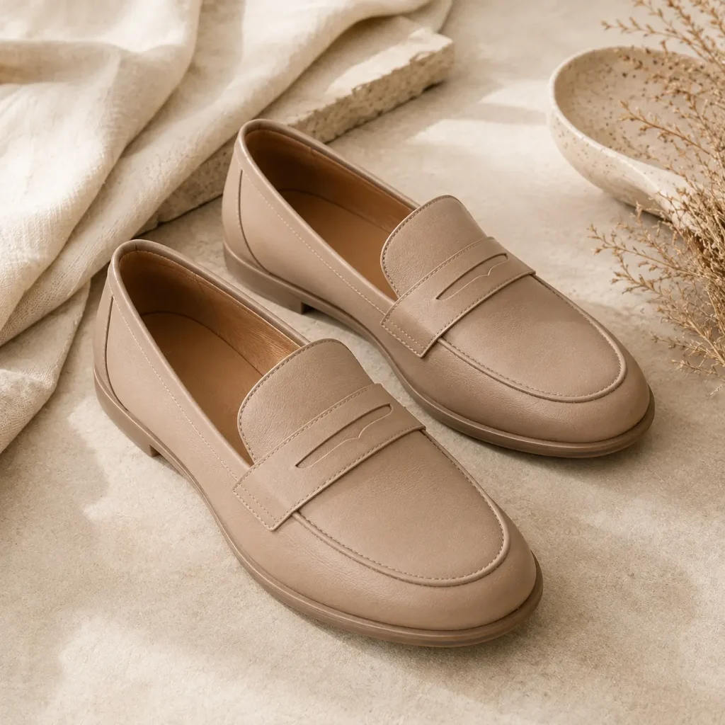 Bared Chauna Loafer in a classic leather design for stylish everyday comfort
