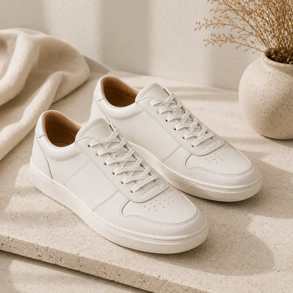 Bared Stork Sneaker in a casual everyday design with arch and heel support