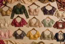 Stylish blouse designs for women featuring classic, modern, embroidered, and structured blouse styles
