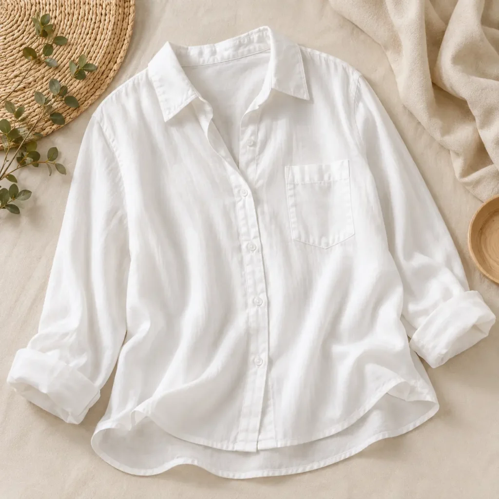 Casual Cotton Blouse