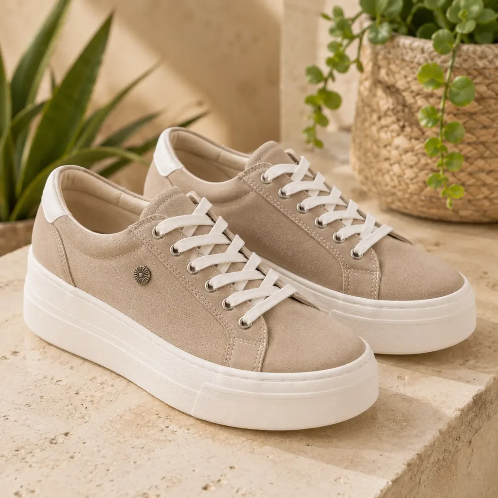 Taos Plim Soul platform comfort sneaker for women with cushioned sole