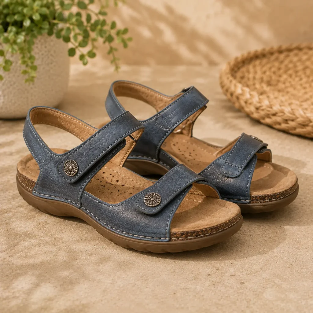 Taos Sideways European-style adjustable sandals for women with comfortable straps