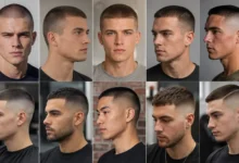 10 types of buzz cuts for men with different short haircut styles