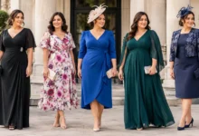 Plus size Chesca dresses for women in elegant occasion wear styles