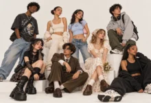 Gen Z outfits featuring Y2K, streetwear, clean girl, dark academia, cottagecore and athleisure styles