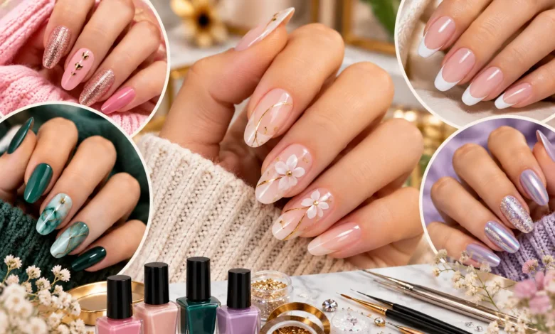 20 nail design ideas featuring classic, colorful, technique-driven, and trending 2026 manicure styles.