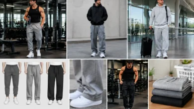 YoungLA sweatpants styled in gym, streetwear, casual and travel outfits for men.